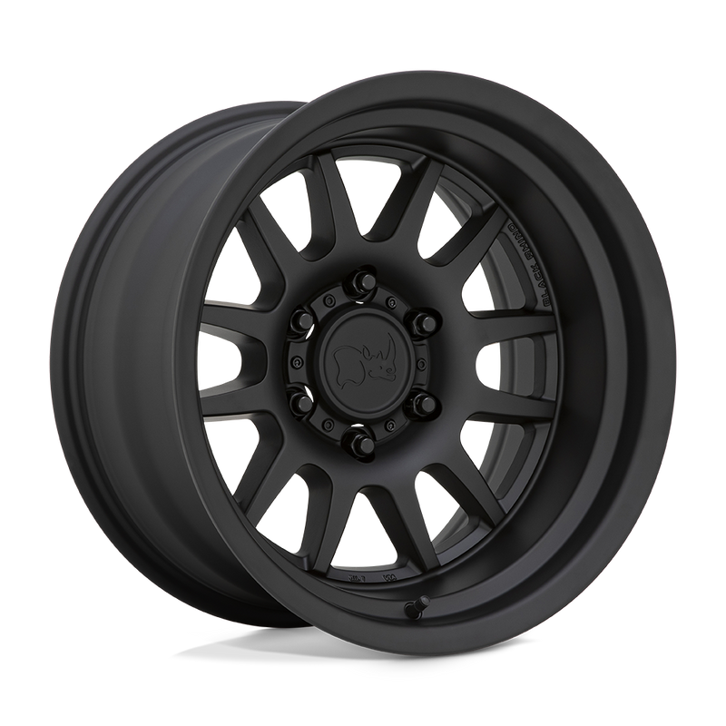 Black Rhino - GUIDE - Black - MATTE BLACK - 17" x 9", -38 Offset, 6x139.7 (Bolt Pattern), 106.1mm HUB