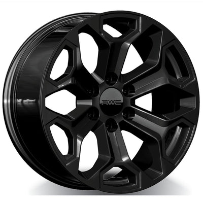 RWC - TO360 / LX360 - Black - BLACK - 18" x 8.5", 25 Offset, 6x139.7 (Bolt Pattern), 106.1mm HUB