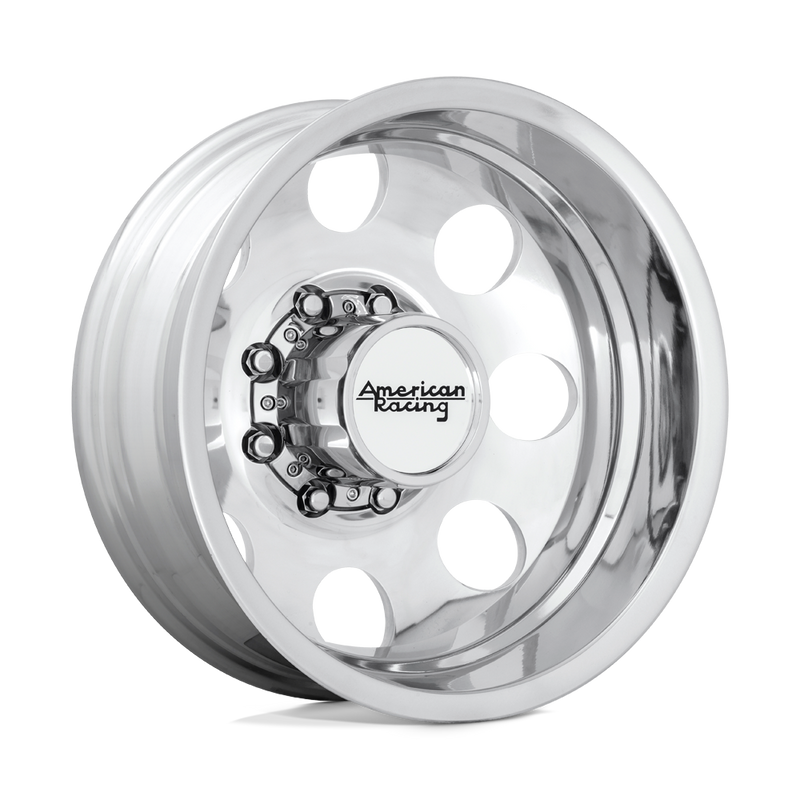 American Racing - AR204 BAJA DUALLY - Polished - POLISHED - 16" x 6", -134 Offset, 8x170 (Bolt Pattern), 125.1mm HUB