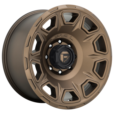 Fuel - D687 VENGEANCE - Gunmetal - MATTE BRONZE - 20" x 10", -18 Offset, 8x165.1 (Bolt Pattern), 125.1mm HUB