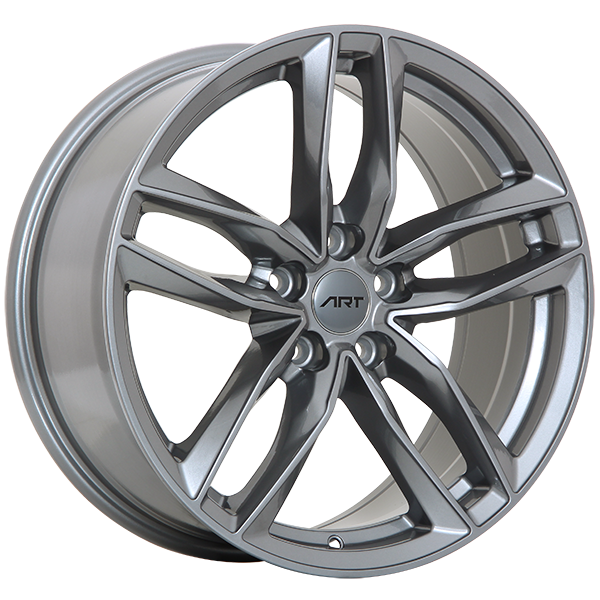 ART - Replica 36 - Gunmetal - Gunmetal - 17" x 7.5", 35 Offset, 5x112 (Bolt Pattern), 66.5mm HUB