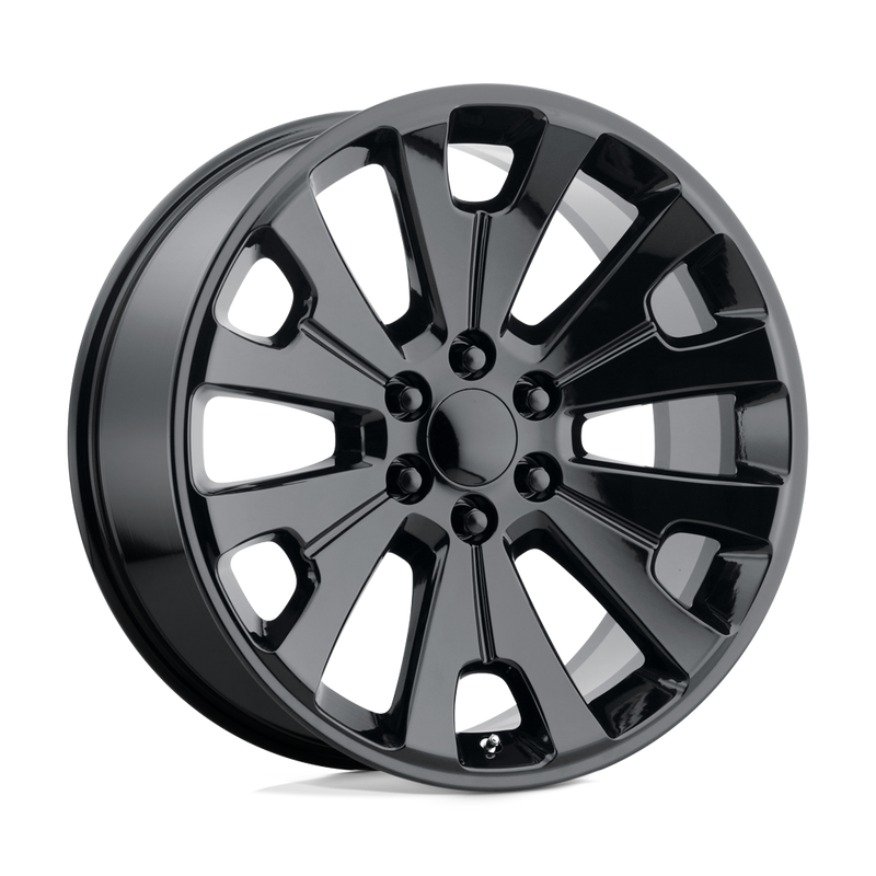 OE Creations - PR190 - Black - GLOSS BLACK - 24" x 10", 30 Offset, 6x139.7 (Bolt Pattern), 78.1mm HUB