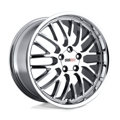 Cray Wheels - MANTA - Chrome - Chrome - 19" x 10.5", 65 Offset, 5x120.65 (Bolt Pattern), 70.3mm HUB