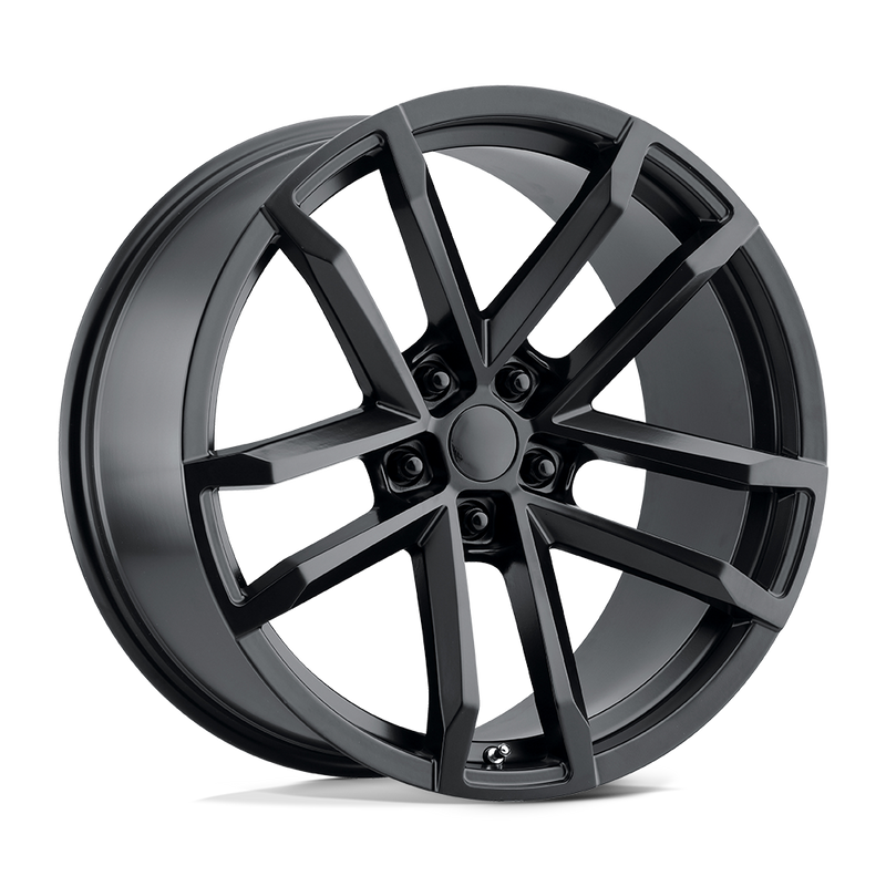OE Creations - PR208 - Black - GLOSS BLACK - 20" x 9", 30 Offset, 5x120 (Bolt Pattern), 67.1mm HUB