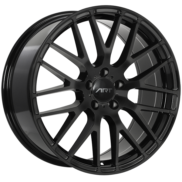 ART - Replica 134 - Black - Gloss Black - 19" x 8.5", 40 Offset, 5x112 (Bolt Pattern), 66.6mm HUB