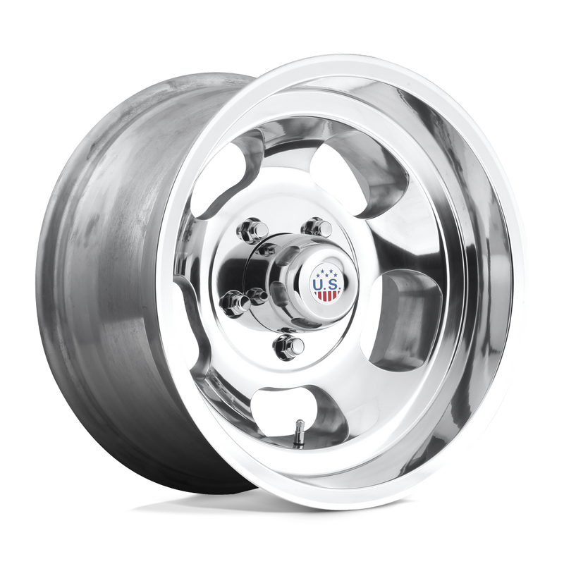 US Mag - U101 INDY - Chrome - HIGH LUSTER POLISHED - 15" x 7", -5 Offset, 6x139.7 (Bolt Pattern), 108mm HUB