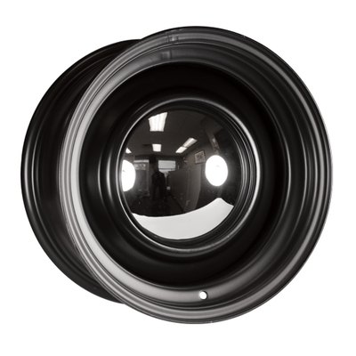 Ceco - Smoothie - Black - Black - 17" x 7", 16 Offset, 5x114.3/120.7 (Bolt Pattern), 81mm HUB