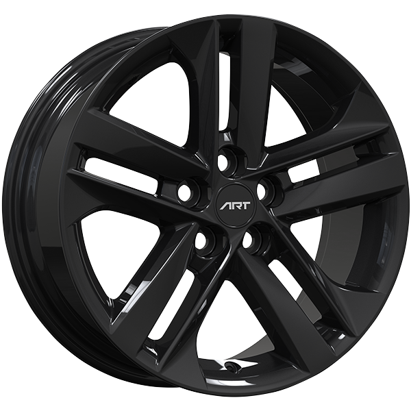 ART - Replica 299 - Black - Gloss Black - 16" x 7", 40 Offset, 5x100 (Bolt Pattern), 54.1mm HUB