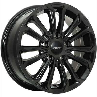 ART - Replica 95 - Black - Gloss Black - 15" x 6", 40 Offset, 5x100 (Bolt Pattern), 54.1mm HUB
