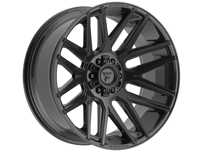 Fittipaldi Offroad - FA14 - Black - Gloss Black - 22" x 10", -19 Offset, 6x135/139.7 (Bolt pattern), 106.20mm HUB