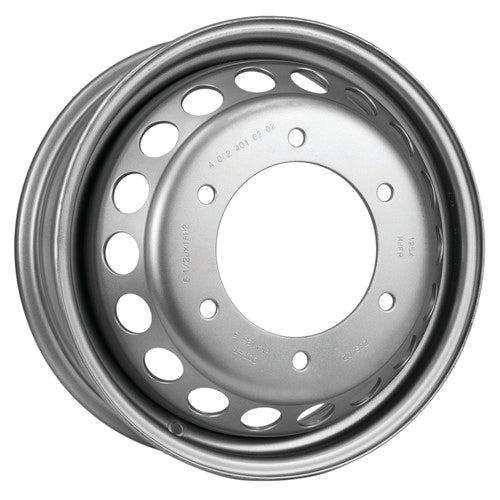 DTD - Steel - Take-Off - Silver - Silver - 16" x 5.5", 132 Offset, 6x130 (Bolt Pattern), 161mm HUB