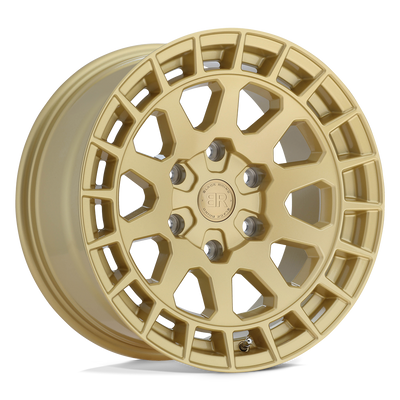 Black Rhino - BOXER - Gold - GLOSS GOLD - 17" x 8", 40 Offset, 5x114.3 (Bolt Pattern), 76.1mm HUB