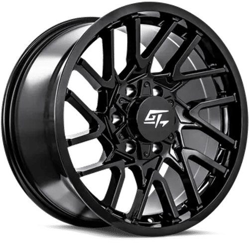 GT Off-Road - Aggression - Black - Gloss Black - 20" x 10", -18 Offset, 5x139.7 (Bolt pattern), 108.1mm HUB