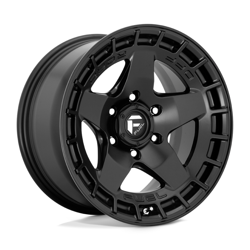 Fuel - D733 WARP - Black - SATIN BLACK - 20" x 9", 1 Offset, 5x139.7 (Bolt Pattern), 78.1mm HUB