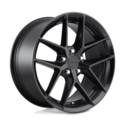 Rotiform - R134 FLG - Black - MATTE BLACK - 18" x 8.5", 45 Offset, 5x108 (Bolt Pattern), 63.4mm HUB