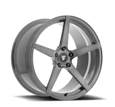 Fittipaldi Sport - FSF02 - Gunmetal - Dark Tint Brushed - 20" x 9", 20 Offset, 5x115 (Bolt Pattern), 71.5mm HUB