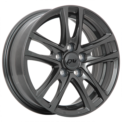 Dai Alloys - OEM - Grey - Graphite - 16" x 6.5", 45 Offset, 5x114.3 (Bolt Pattern), 64.1mm HUB