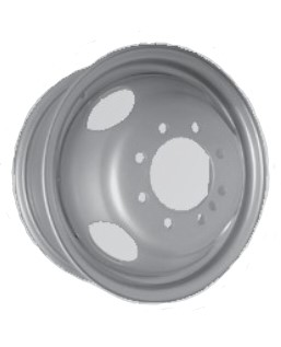 RT - Steel - Silver - Galvanized - 16" x 6", 139.7 Offset, 8x165.1 (Bolt Pattern), 121mm HUB