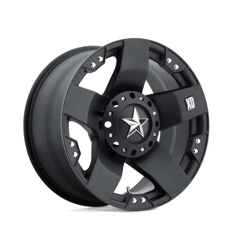 XD Series - XD775 ROCKSTAR - Black - MATTE BLACK - 20" x 8.5", 10 Offset, 5x139.7/150 (Bolt Pattern), 110.1mm HUB
