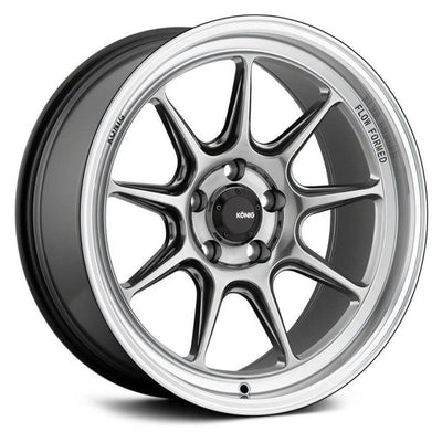 Konig - Countergram - Chrome - Hyper Chrome / Machined Lip - 19" x 10", 25 Offset, 5x114.3 (Bolt Pattern), 73.1mm HUB