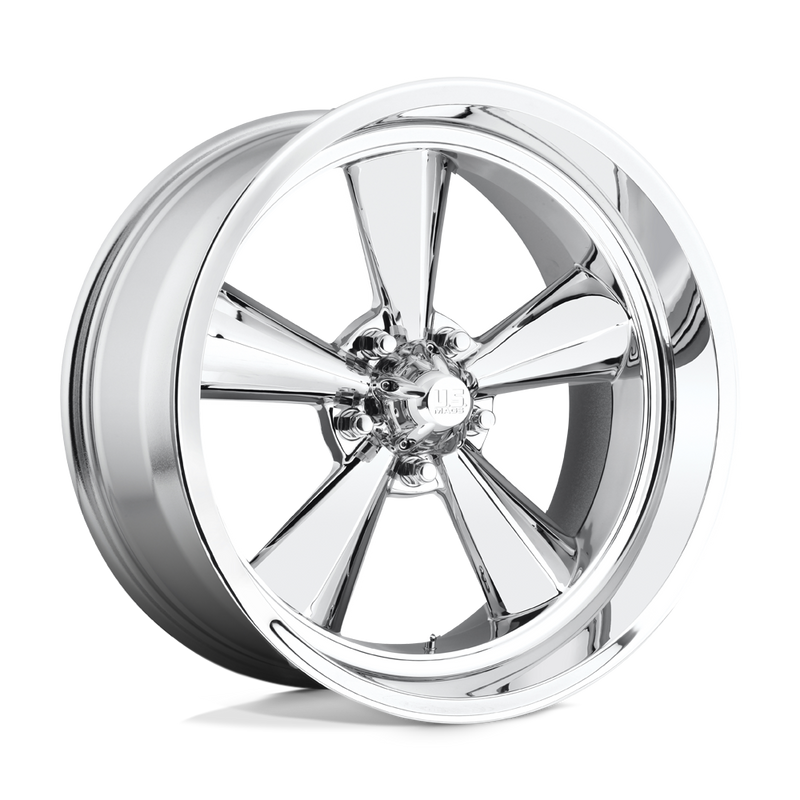 US Mag - U104 STANDARD - Polished - CHROME PLATED - 17" x 8", 1 Offset, 5x114.3 (Bolt Pattern), 72.6mm HUB