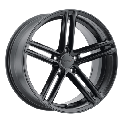 TSW Wheels - CHAPELLE - Gunmetal - MATTE BLACK - 19" x 9.5", 2 Offset, 5x114.3 (Bolt Pattern), 76.1mm HUB
