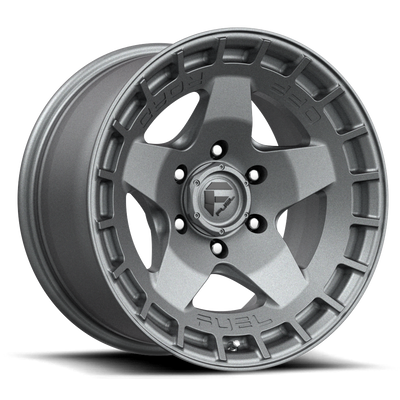 Fuel - D734 WARP - Gunmetal - MATTE GUN METAL - 20" x 9", 1 Offset, 6x135 (Bolt Pattern), 87.1mm HUB