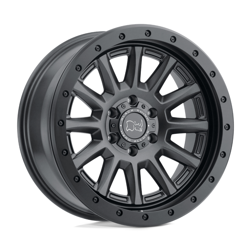 Black Rhino - DUGGER - Black - Gun Black - 18" x 8.5", 10 Offset, 6x135 (Bolt pattern), 87.1mm HUB