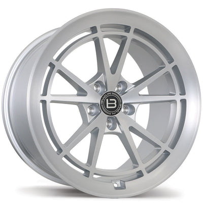 Braelin - BR11 - Silver - Satin Silver With Satin Machined Face - 19" x 11", 35 Offset, 5x115 (Bolt Pattern), 71.5mm HUB