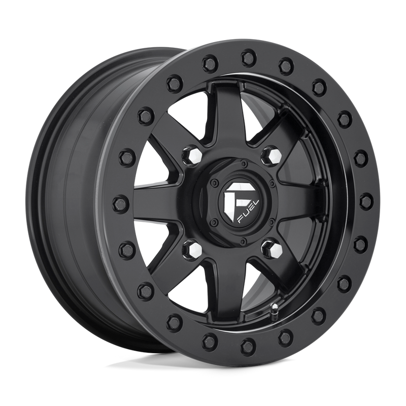 Fuel UTV - D936 MAVERICK BEADLOCK - Black - MATTE BLACK - 14" x 7", 38 Offset, 4x137 (Bolt Pattern), 110.1mm HUB