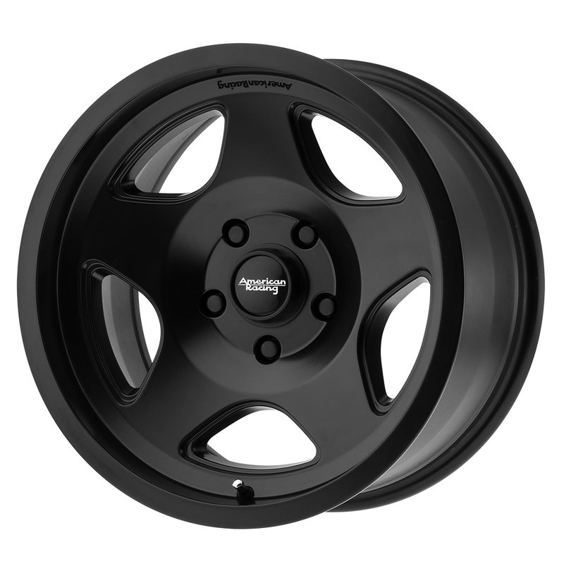 American Racing - AR923 MOD 12 - Black - Satin Black - 15" x 8", -19 Offset, 6x139.7 (Bolt Pattern), 108mm HUB