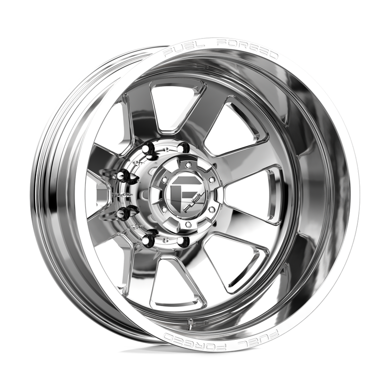 Fuel Mono - DE09 FF09D - Polished - POLISHED - 22" x 8.5", -202 Offset, 8x200 (Bolt Pattern), 142mm HUB