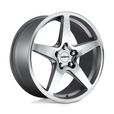 Rotiform - R147 WGR - Silver - GLOSS SILVER - 19" x 9.5", 40 Offset, 5x120 (Bolt Pattern), 72.6mm HUB