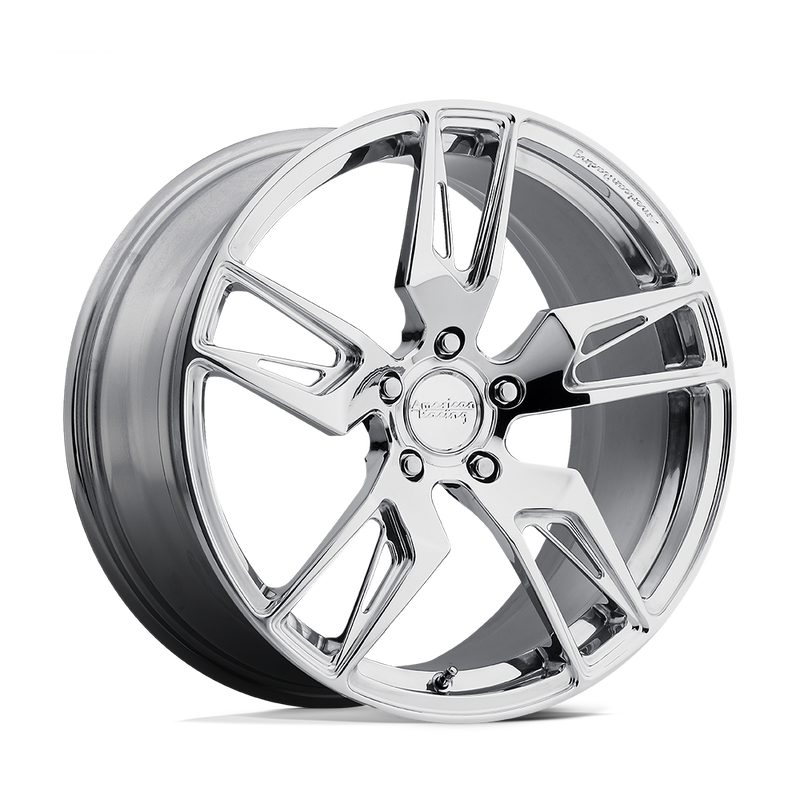American Racing - VF100 SCALPEL - Polished - POLISHED - 19" x 9.5", 56 Offset, 5x120.65 (Bolt Pattern), 72.6mm HUB