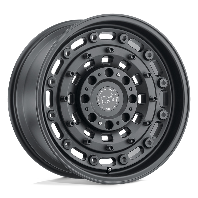 Black Rhino - ARSENAL - Black - TEXTURED MATTE BLACK - 17" x 9.5", 0 Offset, 5x139.7/150 (Bolt Pattern), 110.1mm HUB