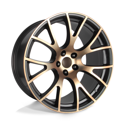 OE Creations - PR161 - Bronze - BLACK BRONZE - 22" x 9.5", 35 Offset, 5x127 (Bolt Pattern), 71.5mm HUB