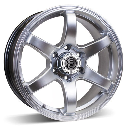 RSSW - Torque - Silver - Hyper silver - 17" x 7.5", 31 Offset, 6x139.7 (Bolt Pattern), 78.1mm HUB