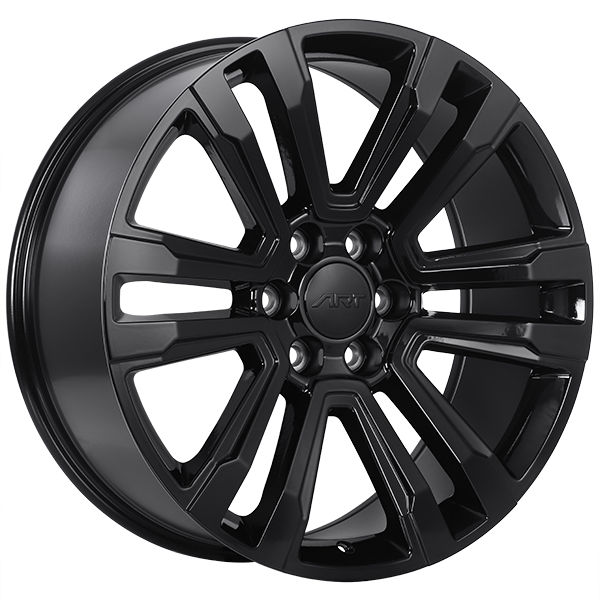 ART - Replica 147 - Black - Gloss Black - 20" x 9", 27 Offset, 6x139.7 (Bolt Pattern), 77.8mm HUB