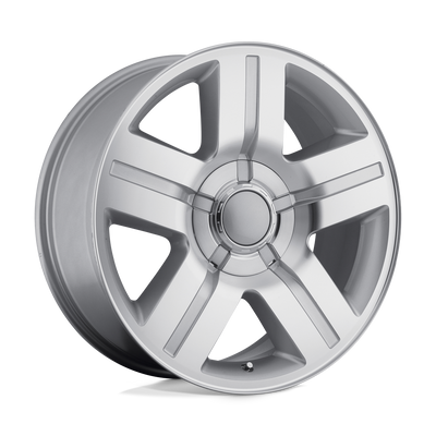 OE Creations - PR147 - Silver - SILVER MACHINED - 22" x 9", 31 Offset, 6x139.7 (Bolt Pattern), 78.1mm HUB