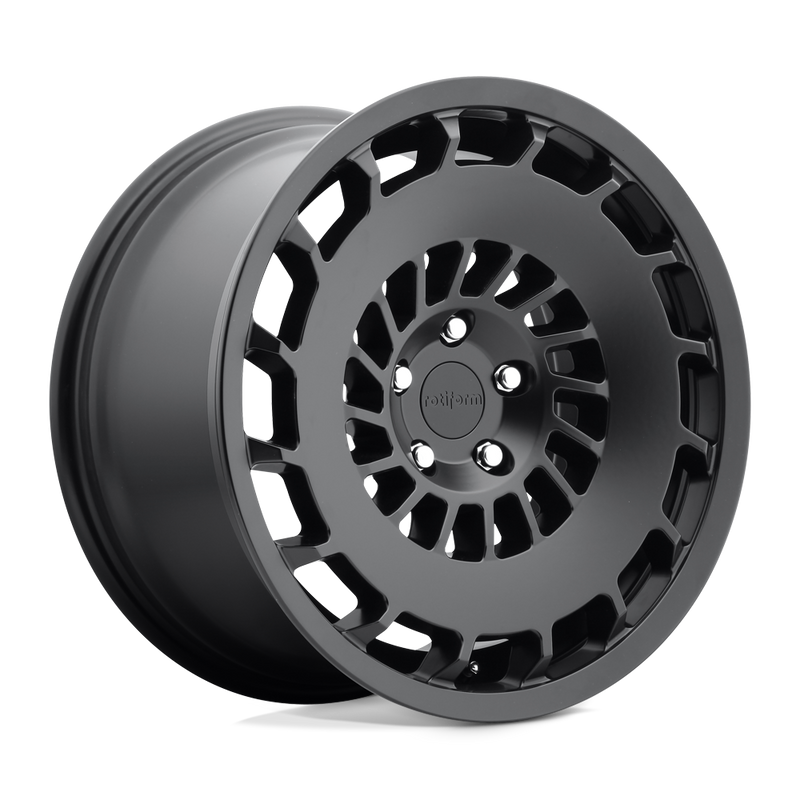 Rotiform - R137 CCV - Black - MATTE BLACK - 18" x 8.5", 45 Offset, 5x112 (Bolt Pattern), 66.6mm HUB