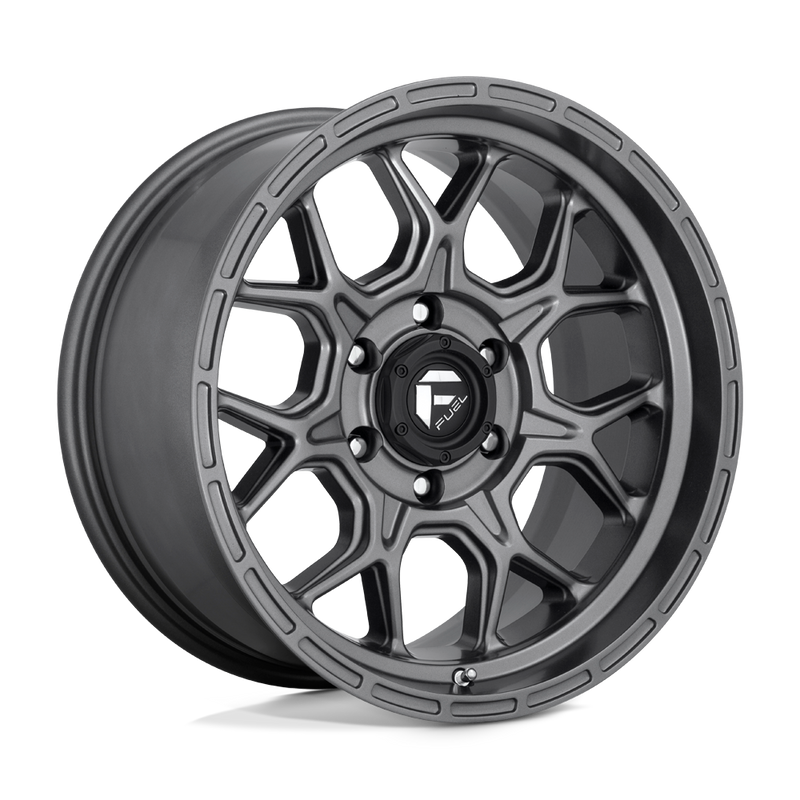 Fuel - D672 TECH - Gunmetal - MATTE GUN METAL - 17" x 9", 1 Offset, 5x127 (Bolt Pattern), 71.5mm HUB