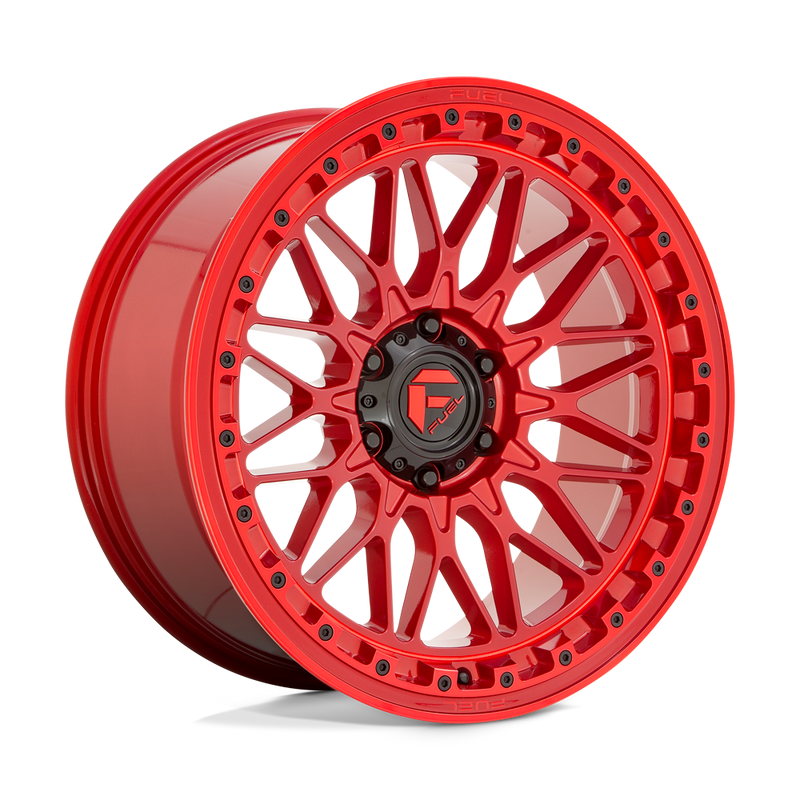 Fuel - D758 TRIGGER - CANDY RED - 20" x 9", 1 Offset, 6x139.7 (Bolt Pattern), 106.1mm HUB