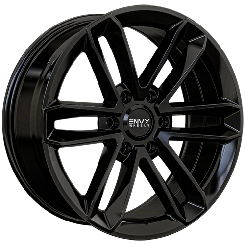 Envy Wheels - APOLLO Q - Black - SATIN BLACK - 18" x 8", 38 Offset, 6x120 (Bolt Pattern), 67.1mm HUB