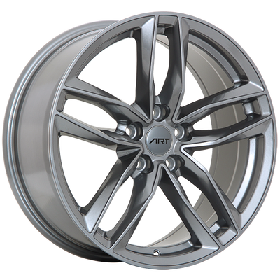 ART - Replica 36 - Gunmetal - Gunmetal - 18" x 8", 35 Offset, 5x112 (Bolt Pattern), 66.5mm HUB