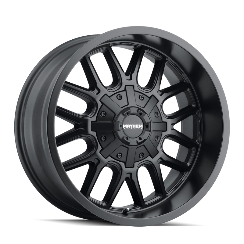 Mayhem - COGENT - Black - MATTE BLACK - 20" x 10", -19 Offset, 6x135/139.7 (Bolt Pattern), 106mm HUB
