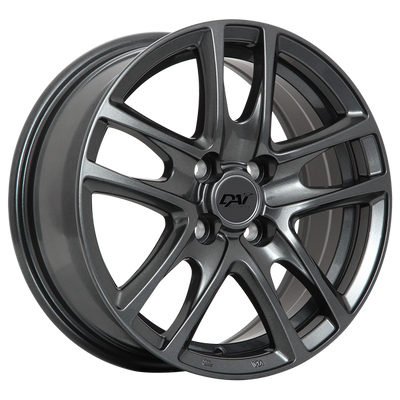 Dai Alloys - OEM - Grey - Graphite - 15" x 6.5", 42 Offset, 4x100 (Bolt Pattern), 54.1mm HUB