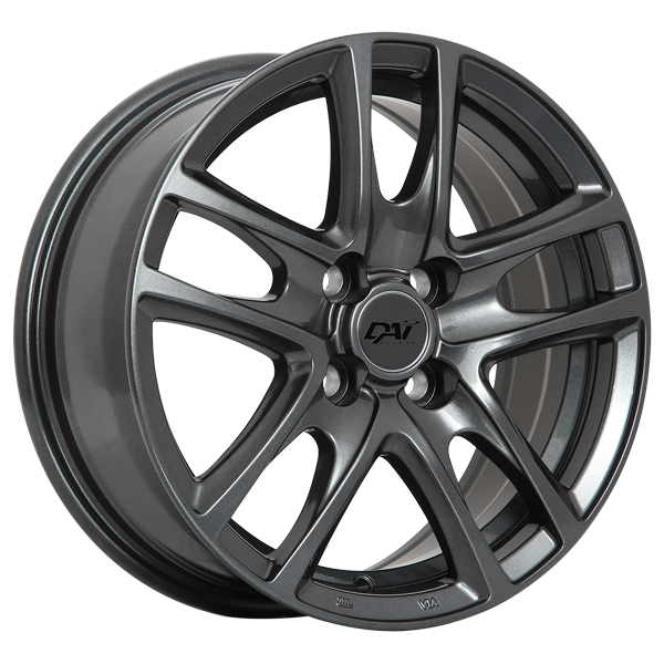 Dai Alloys - OEM - Grey - Graphite - 15" x 6.5", 42 Offset, 4x100 (Bolt Pattern), 54.1mm HUB