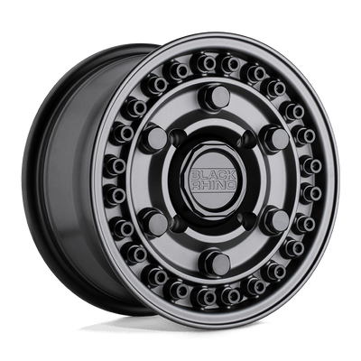 Black Rhino Powersports - ARMORY UTV - Black - GUN BLACK - 15" x 7", 36 Offset, 4x110 (Bolt Pattern), 80.2mm HUB