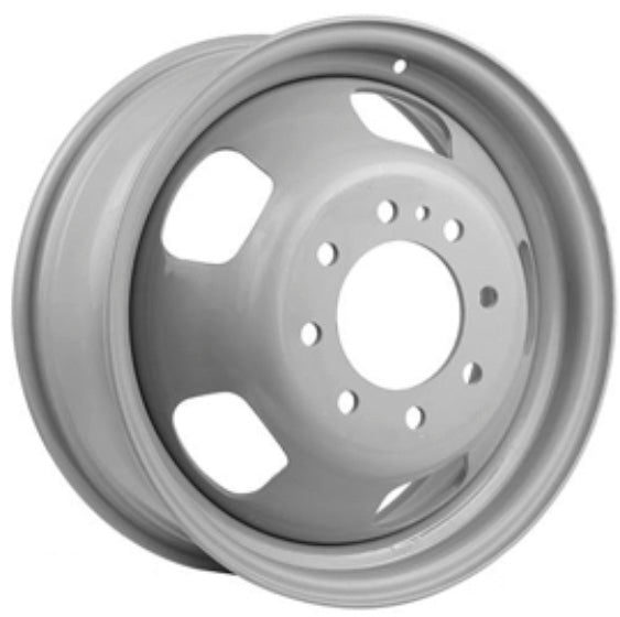 DTD - Steel - Grey - Grey - 17" x 6.5", 127 Offset, 8x165.1 (Bolt Pattern), 117mm HUB