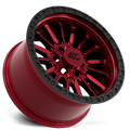 GT Off-Road - CHAMBER - Black Ring / Anodized Red Centre - 17" x 10", -18 Offset, 6x135/139.7 (Bolt pattern), 106.10mm HUB